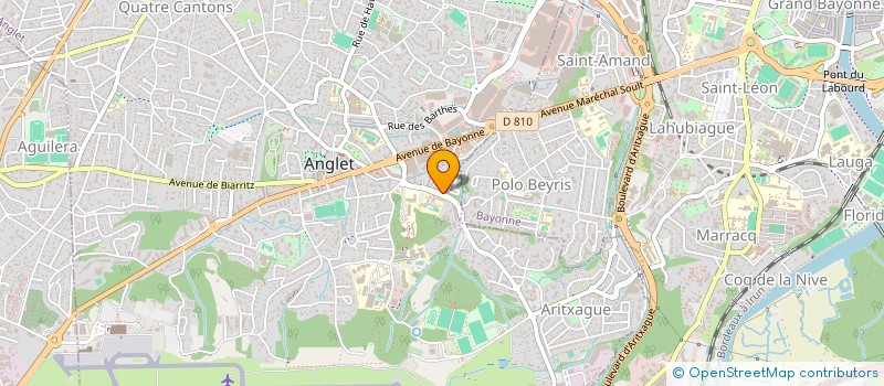 localisation de l'entreprise MADAME CHRISTELLE ELBERT à ANGLET