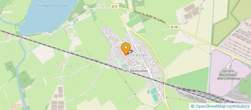 localisation de l'entreprise MADAME CHRISTELLE ESCOUTE  ISTRES