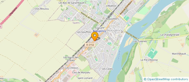 localisation de l'entreprise MADAME CHRISTELLE FAIDERBE à BEAUGENCY