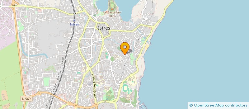 localisation de l'entreprise MADAME CHRISTELLE FALLOU  ISTRES