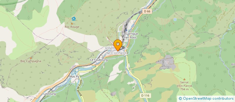 localisation de l'entreprise MADAME CHRISTELLE FALQUERY à VILLEFRANCHE-DE-CONFLENT