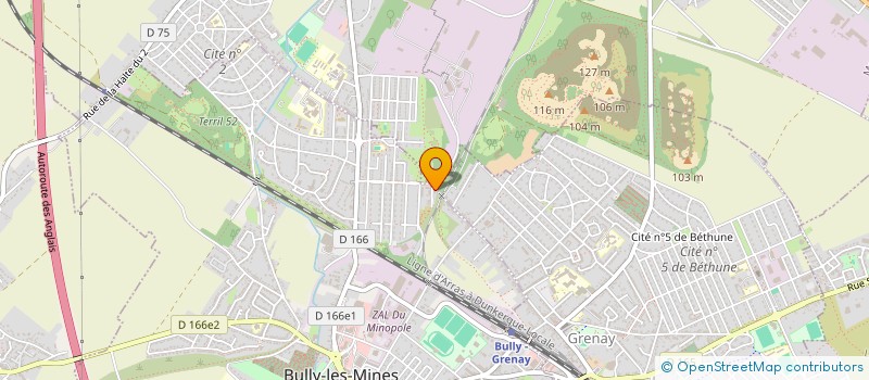 localisation de l'entreprise MADAME CHRISTELLE FARDOUX  BULLY-LES-MINES