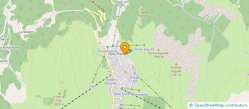 localisation de l'entreprise MADAME CHRISTELLE FARNY  LES DEUX ALPES