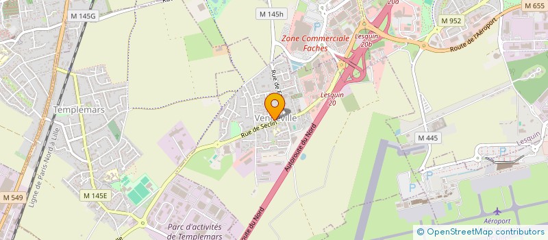 localisation de l'entreprise MADAME CHRISTELLE FASSIAUX à VENDEVILLE