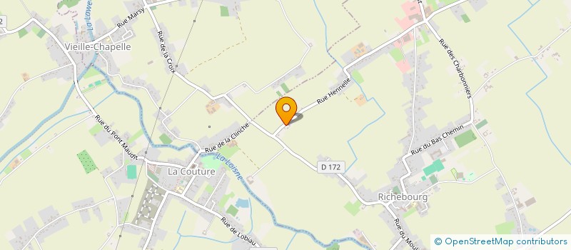 localisation de l'entreprise MADAME CHRISTELLE FENART  RICHEBOURG