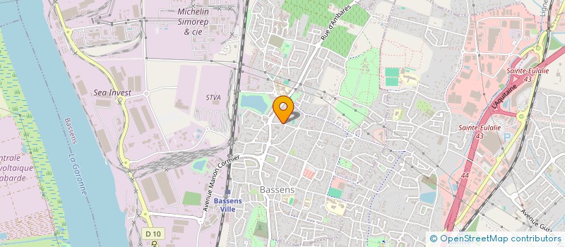 localisation de l'entreprise MADAME CHRISTELLE FERRER  BASSENS