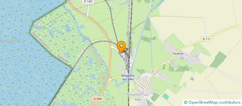 localisation de l'entreprise MADAME CHRISTELLE FERTE  NOYELLES-SUR-MER