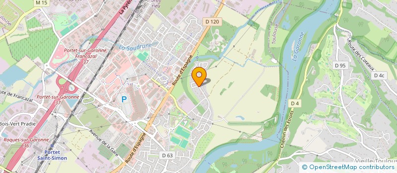 localisation de l'entreprise MADAME CHRISTELLE FILIOZAT  PORTET-SUR-GARONNE