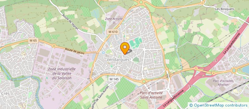 localisation de l'entreprise MADAME CHRISTELLE FLAMME à VENDARGUES