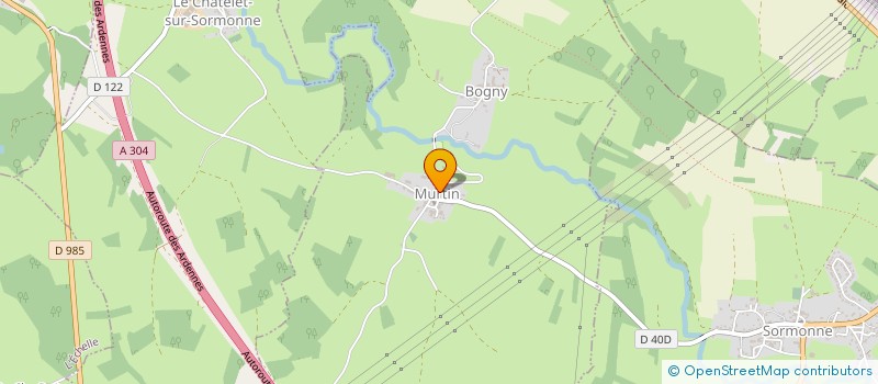 localisation de l'entreprise MADAME CHRISTELLE FLECHEUX  MURTIN-ET-BOGNY