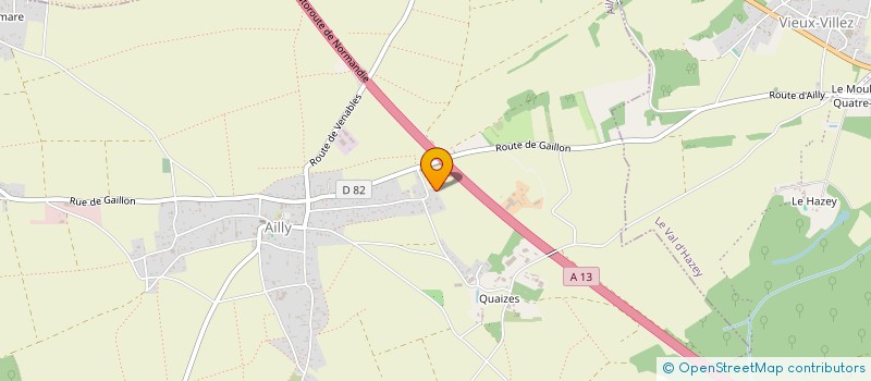 localisation de l'entreprise MADAME CHRISTELLE FOIN  AILLY