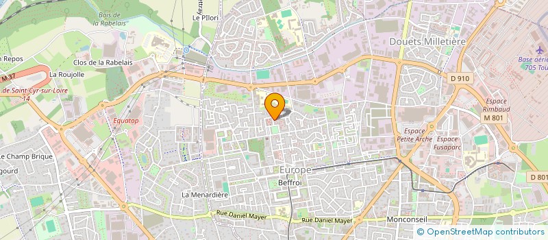 localisation de l'entreprise MADAME CHRISTELLE FORGE  TOURS