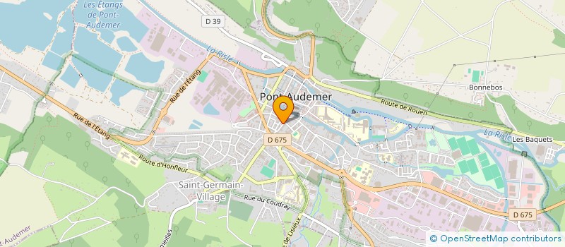 localisation de l'entreprise MADAME CHRISTELLE FOUQUER à PONT-AUDEMER