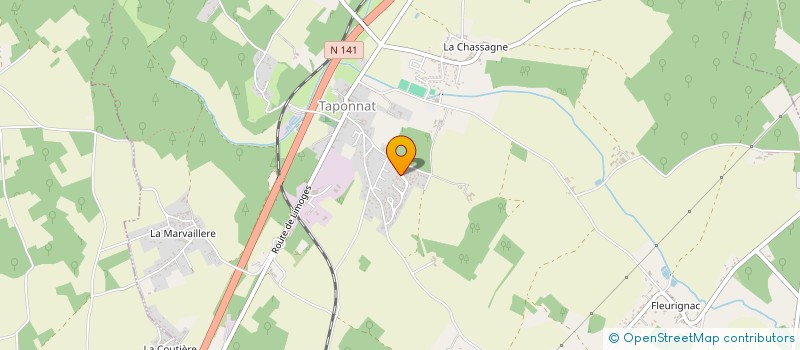 localisation de l'entreprise MADAME CHRISTELLE FOURREAU à TAPONNAT-FLEURIGNAC