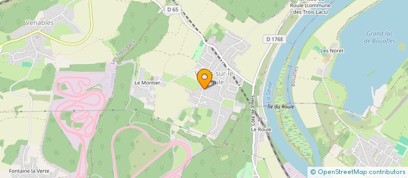 localisation de l'entreprise MADAME CHRISTELLE FOUTI  VILLERS-SUR-LE-ROULE