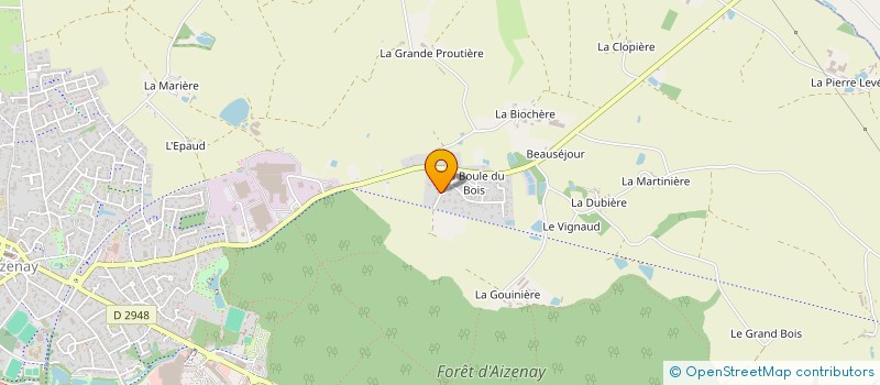 localisation de l'entreprise MADAME CHRISTELLE FRANCOIS  AIZENAY