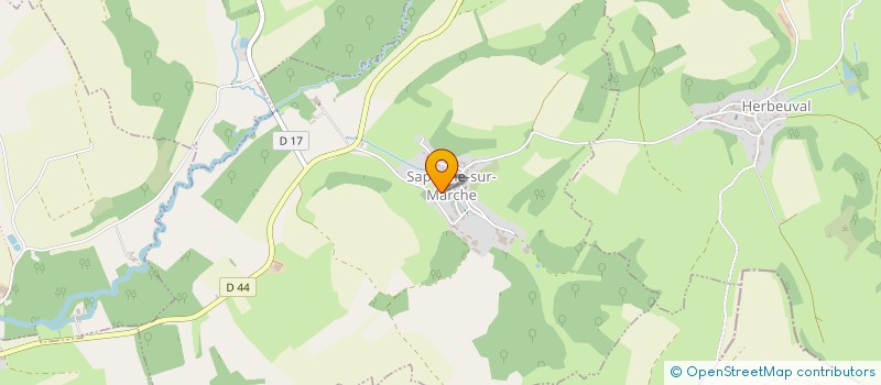 localisation de l'entreprise MADAME CHRISTELLE FREMAL  SAPOGNE-SUR-MARCHE