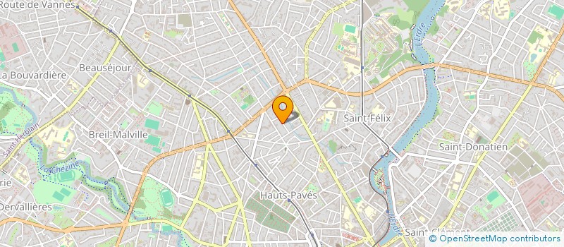 localisation de l'entreprise MADAME CHRISTELLE FROIDEVAUX à NANTES