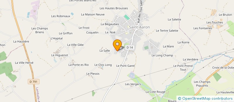 localisation de l'entreprise MADAME CHRISTELLE FRUIT à SAINT-ALBAN