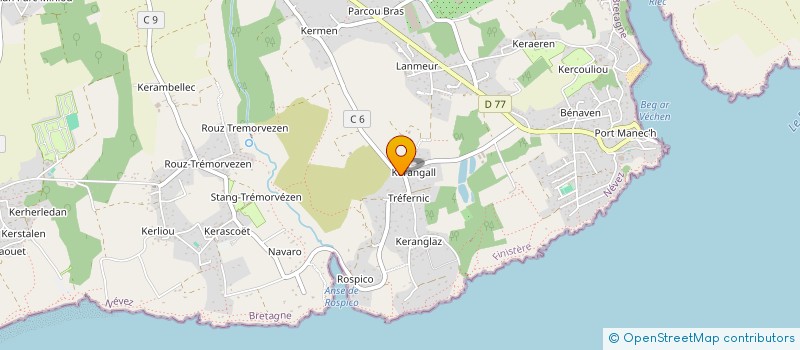 localisation de l'entreprise MADAME CHRISTELLE FURIC à NEVEZ