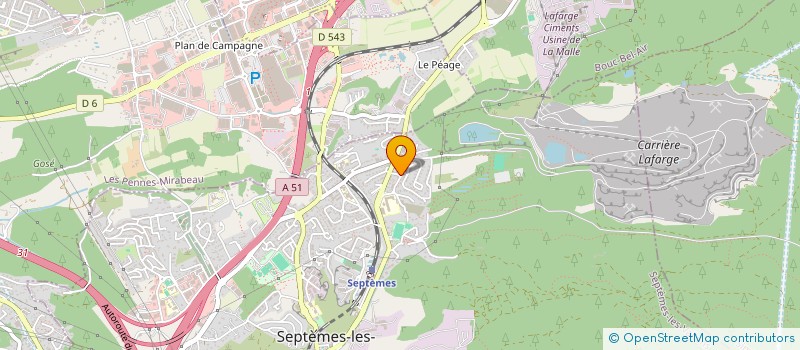 localisation de l'entreprise MADAME CHRISTELLE GALETTO à SEPTEMES-LES-VALLONS