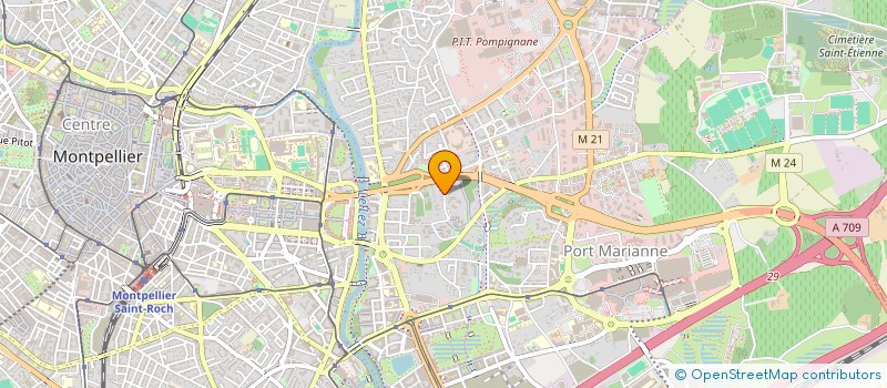localisation de l'entreprise MADAME CHRISTELLE GALIZZI à MONTPELLIER