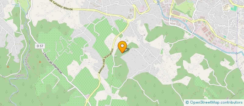 localisation de l'entreprise MADAME CHRISTELLE GALLO  DRAGUIGNAN