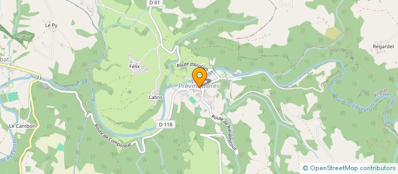 localisation de l'entreprise MADAME CHRISTELLE GALLOT  PREVINQUIERES