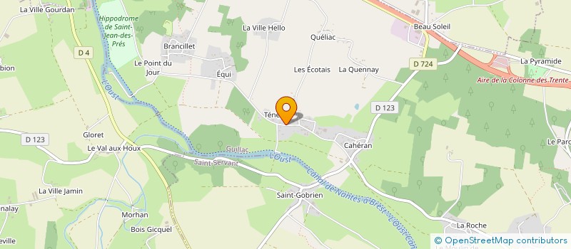 localisation de l'entreprise MADAME CHRISTELLE GARBE  GUILLAC