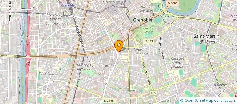 localisation de l'entreprise MADAME CHRISTELLE GARIJO à GRENOBLE