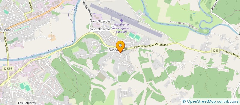 localisation de l'entreprise MADAME CHRISTELLE GARITO  BASSILLAC ET AUBEROCHE