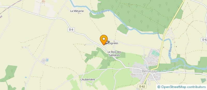 localisation de l'entreprise MADAME CHRISTELLE GARRAT  BOIVRE-LA-VALLEE