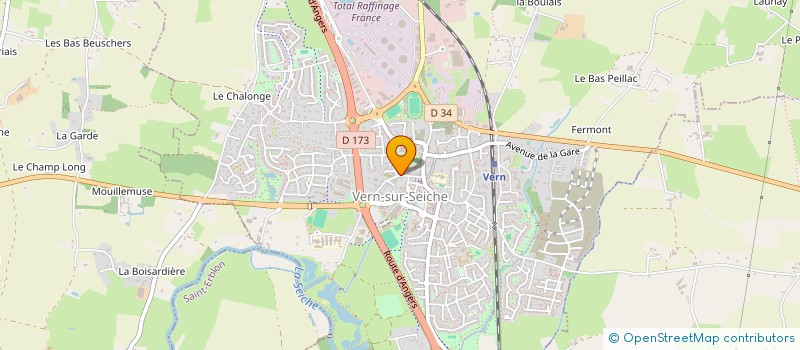 localisation de l'entreprise MADAME CHRISTELLE GAUCHET  PONT-PEAN