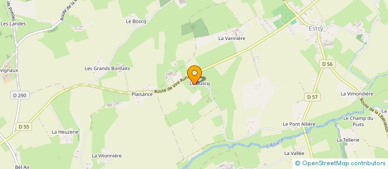 localisation de l'entreprise MADAME CHRISTELLE GAUTIER  VALDALLIERE