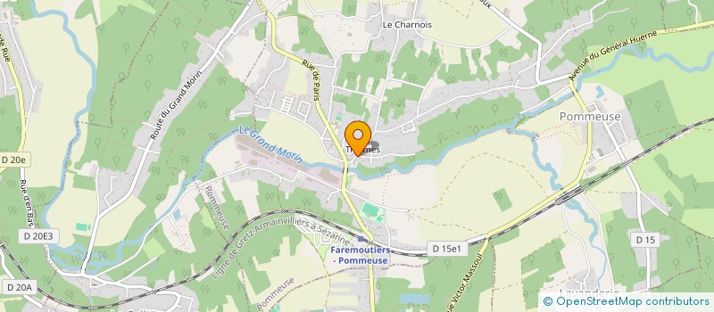 localisation de l'entreprise MADAME CHRISTELLE GAY  BUSSY-SAINT-GEORGES