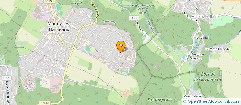 localisation de l'entreprise MADAME CHRISTELLE GEBELIN à MAGNY-LES-HAMEAUX