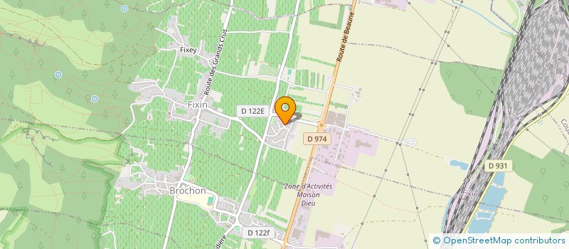 localisation de l'entreprise MADAME CHRISTELLE GENIN  FIXIN