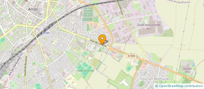 localisation de l'entreprise MADAME CHRISTELLE GILLERON à ARRAS