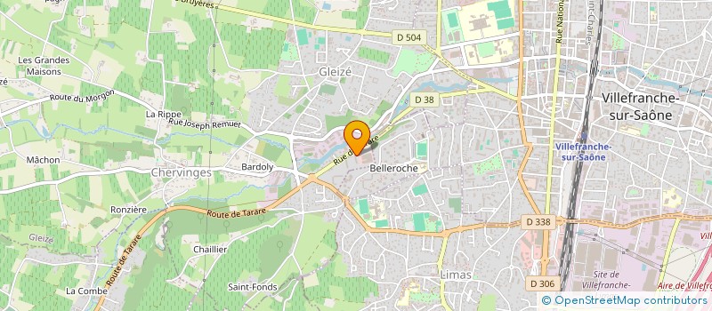 localisation de l'entreprise MADAME CHRISTELLE GIMARET à GLEIZE