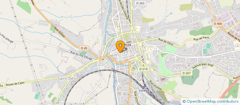 localisation de l'entreprise MADAME CHRISTELLE GIRAULT à LISIEUX