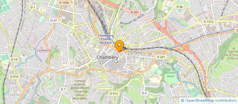 localisation de l'entreprise MADAME CHRISTELLE GIROD à CHAMBERY