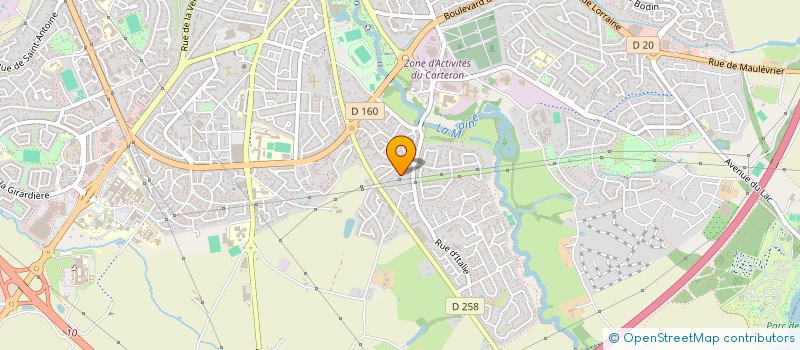 localisation de l'entreprise MADAME CHRISTELLE GIRODIER à CHOLET