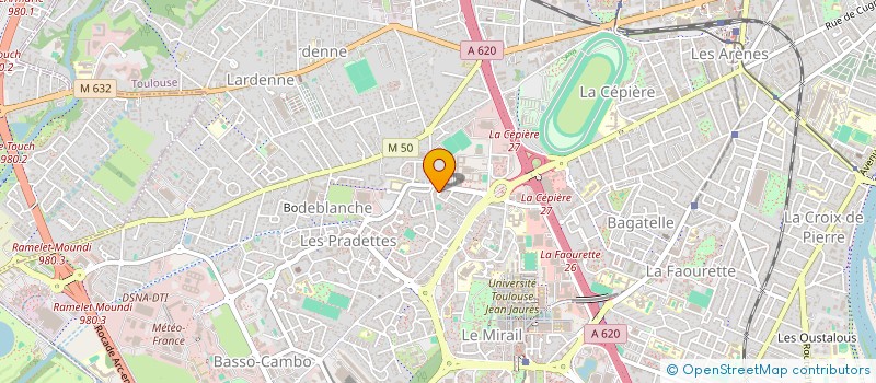 localisation de l'entreprise MADAME CHRISTELLE GIUSTI à TOULOUSE