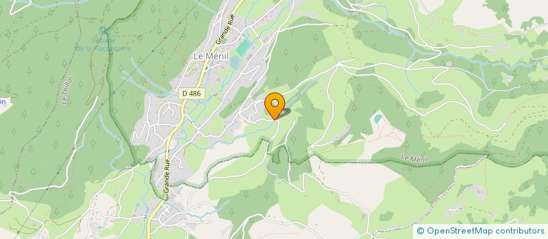 localisation de l'entreprise MADAME CHRISTELLE GODEL  LE MENIL