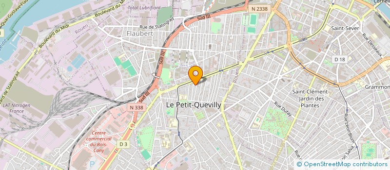 localisation de l'entreprise MADAME CHRISTELLE GOLTAIE à LE PETIT-QUEVILLY