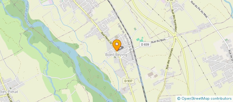 localisation de l'entreprise MADAME CHRISTELLE GOMES  BOEIL-BEZING