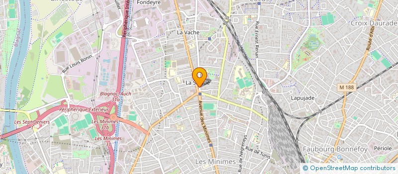 localisation de l'entreprise MADAME CHRISTELLE GOUBET à TOULOUSE