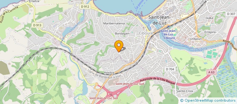 localisation de l'entreprise MADAME CHRISTELLE GOYTINO à CIBOURE