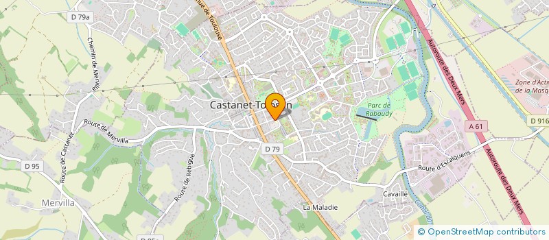 localisation de l'entreprise MADAME CHRISTELLE GRATIGNY à CASTANET-TOLOSAN