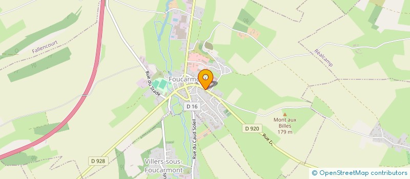 localisation de l'entreprise MADAME CHRISTELLE GRENIER à FOUCARMONT